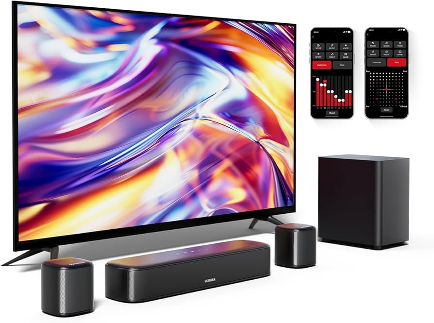 5.1ch Virtual Surround Sound System for TV