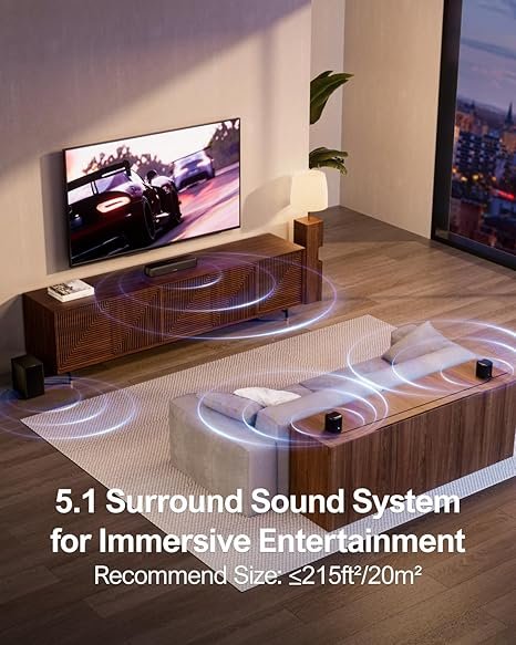 5.1ch Virtual Surround Sound System for TV - Image 2