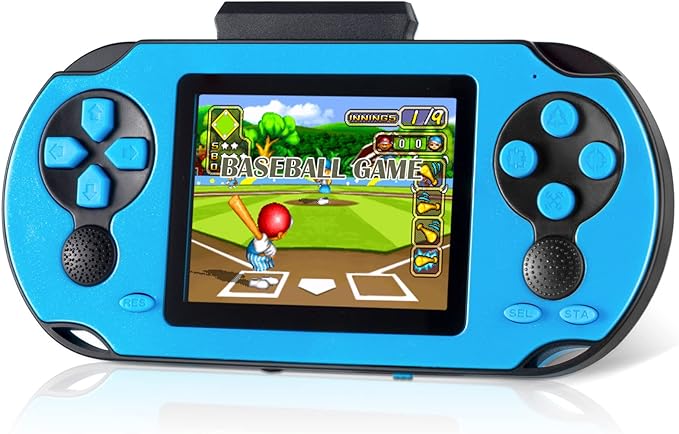 16 Bit Handheld Game for Kids Adults, 3.0'' Large Screen Preloaded 230 HD