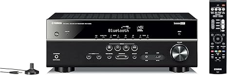 YAMAHA RX-V385 5.1-Channel 4K Ultra HD AV Receiver with Bluetooth - Image 2